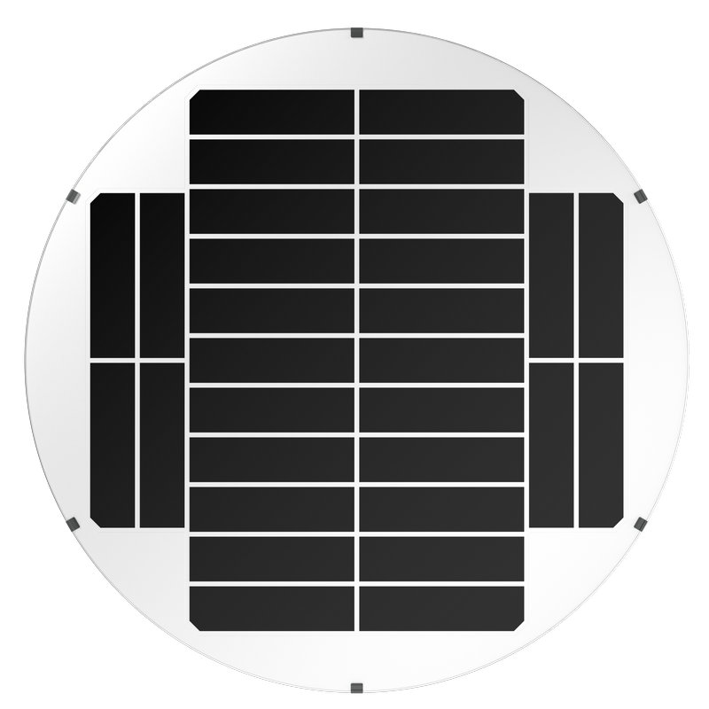 50w solar garden light 