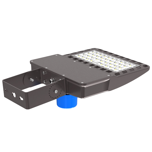 75w led shoebox street light with photocell 